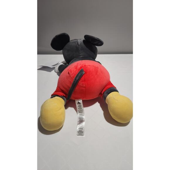 NWT Disney Parks Cuddleez Mickey Mouse Soft Squish Pillow Large Plush 25" - Picture 4 of 9